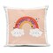 Stupell Industries Choose Joy Happy Rainbow Outdoor Printed Pillow design by Sarah Hickman, 18 x 7 x 18